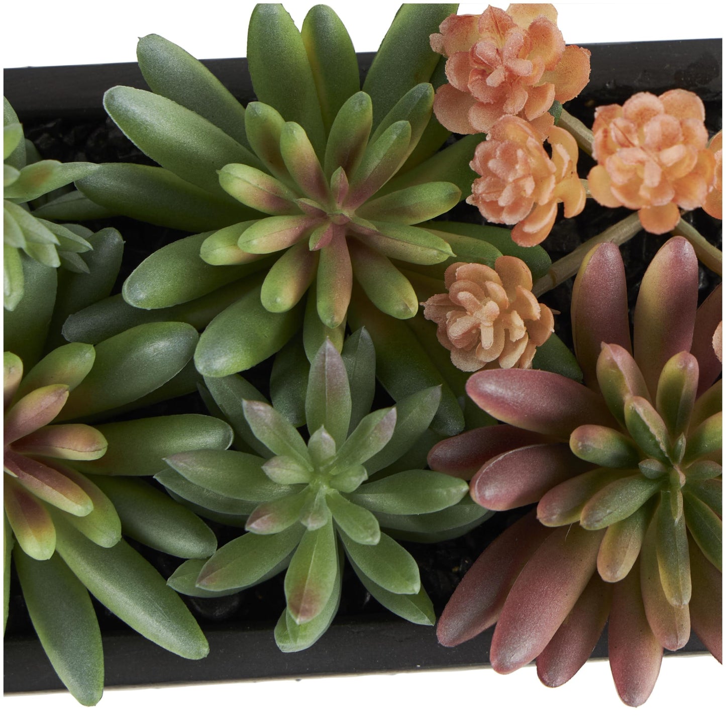 Deco 79 Faux Foliage Succulent Artificial Foliage, 13" x 4" x 5", Green