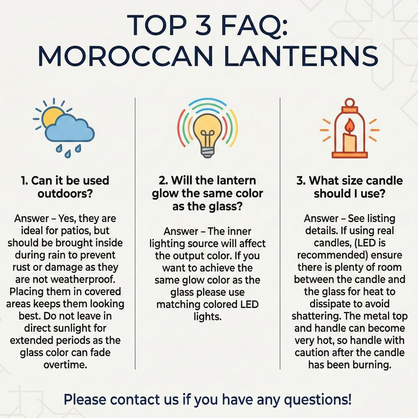 VELA LANTERNS 8.5" Small Gold Metal Decorative Moroccan Lantern Candle Holder Lamp - Indoor/Outdoor, Home Decor, Patio, Weddings, Ramadan Decor