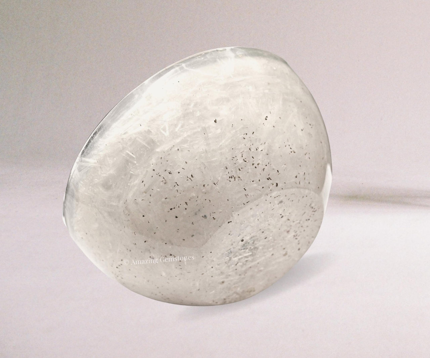 Amazing Gemstone Selenite Orgonite Orgone Crystal Gemstone Bowl - 4" Orgonite Selenite Crystal Bowl for Meditation, Crystals and Healing Stones Gift and Protection