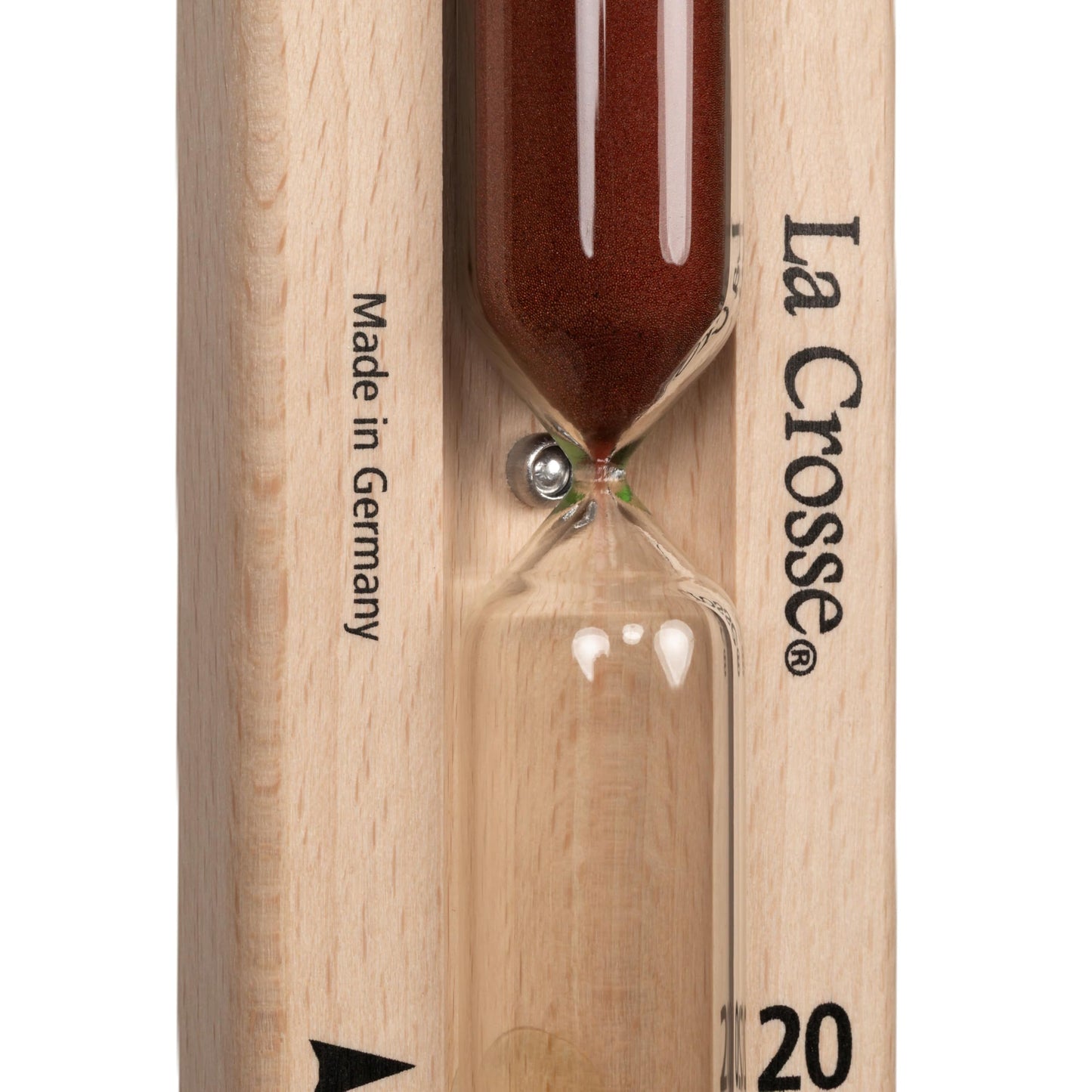 La Crosse 918-631 Sauna Tall Beech Wood Hourglass Timer