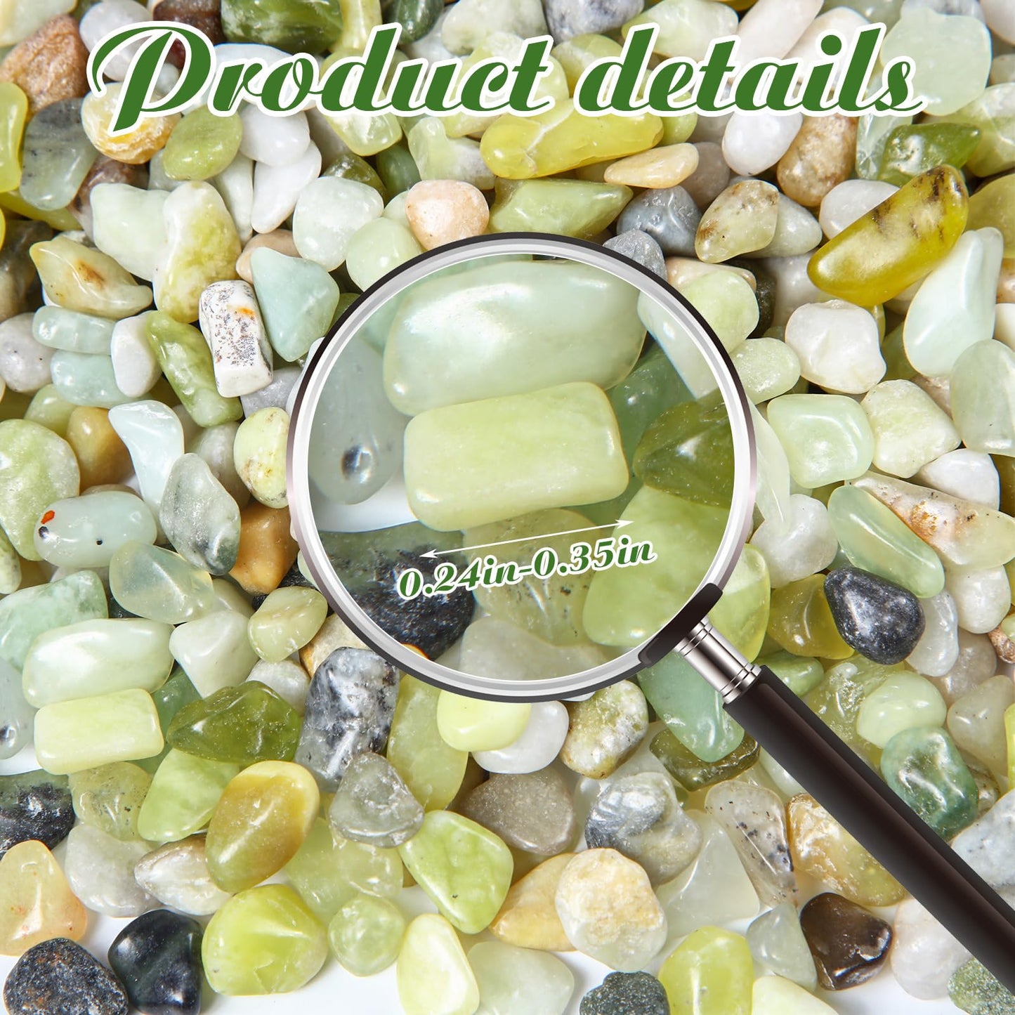Suncalla 16 Pcs Artificial Succulent Plants with 2.2lb Small Decorative Jade Pebbles Set Small Plastic Faux Succulent Plants for Craft Flocked DIY Floral Home Garden Office Party Decor(Classic)