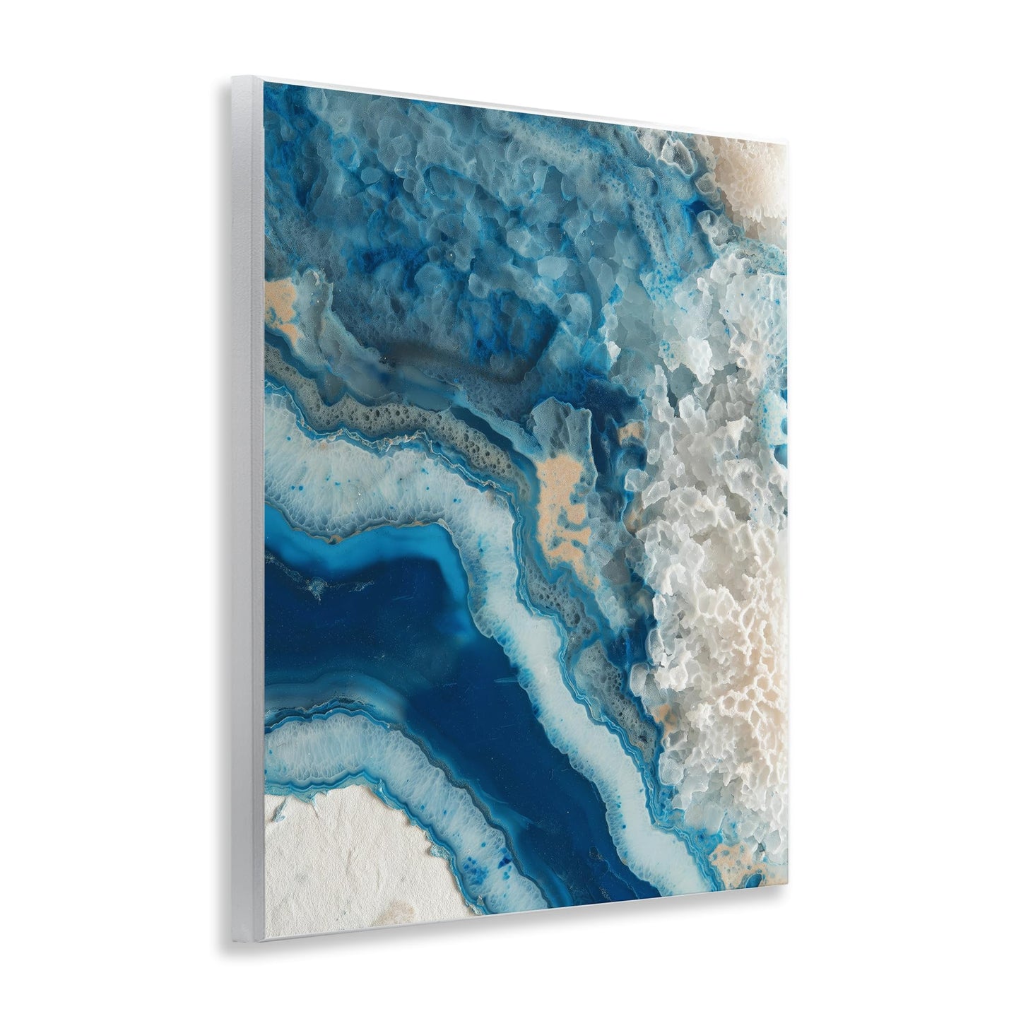 Stupell Industries 'Ocean's Minerals Flow', Wall Plaque Art, 11 x 14 Inches, Easy to Hang and Sturdy, Made in USA, by Svetlana Aleynikova