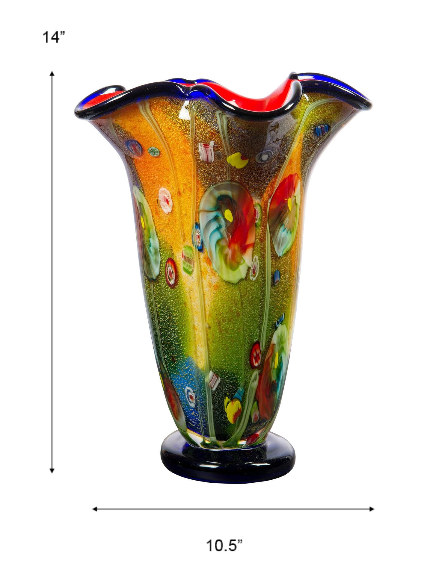 Dale Tiffany AV12101 Coast Sand Contempo Vase