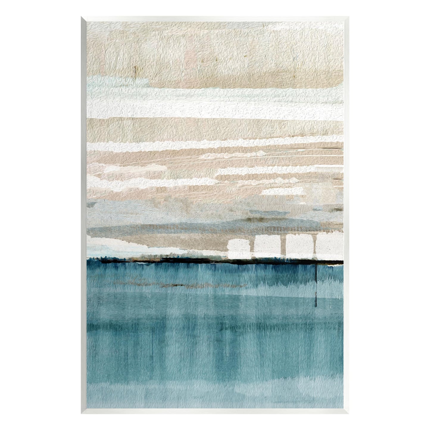 Stupell Industries 'Abstract Ocean Drip Landscape'| Wall Plaque Art