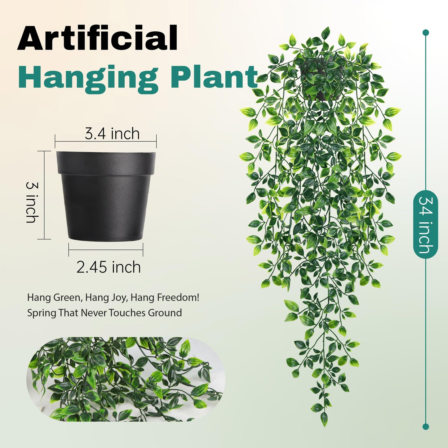 Der Rose A Bundle of Set of 6 Succulents Plants Artificial in Pots and Fake Hanging Plants Artificial Potted Plants (1Pack) for Home Office Bathroom Decor