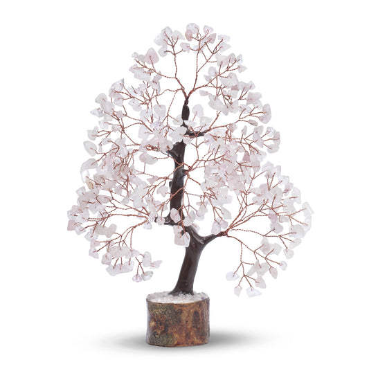 PYOR Rose Quartz, Gemstone Tree, Crystal Tree, Reiki Decor, Crystal Gifts for Women, Rose Quartz Crystals, Feng Shui, Gem Stones, Pink Room Decor, Pink Money Bonsai