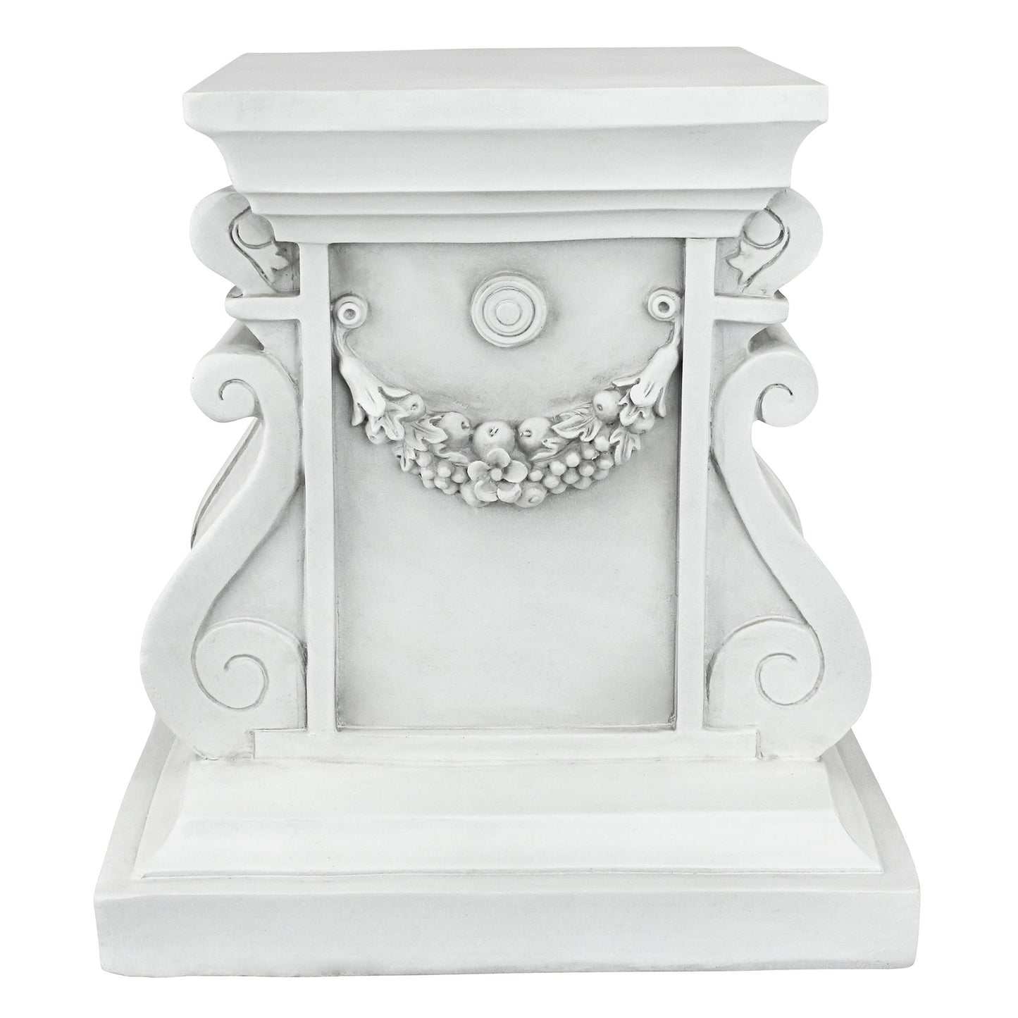 Design Toscano NG314105 Statuary Garden Base Riser, Medium, Classic Plinth