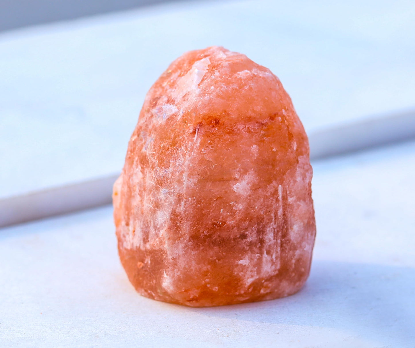 NatureBoost Himalayan Pink Salt Night Light – Natural Hand-Carved Crystal Rock Lamp Plug-in | Soothing Glow for Bedroom, Hallway, Bathroom | Includes Bulb | Unique Gift for Home & Wellness 1 Pack