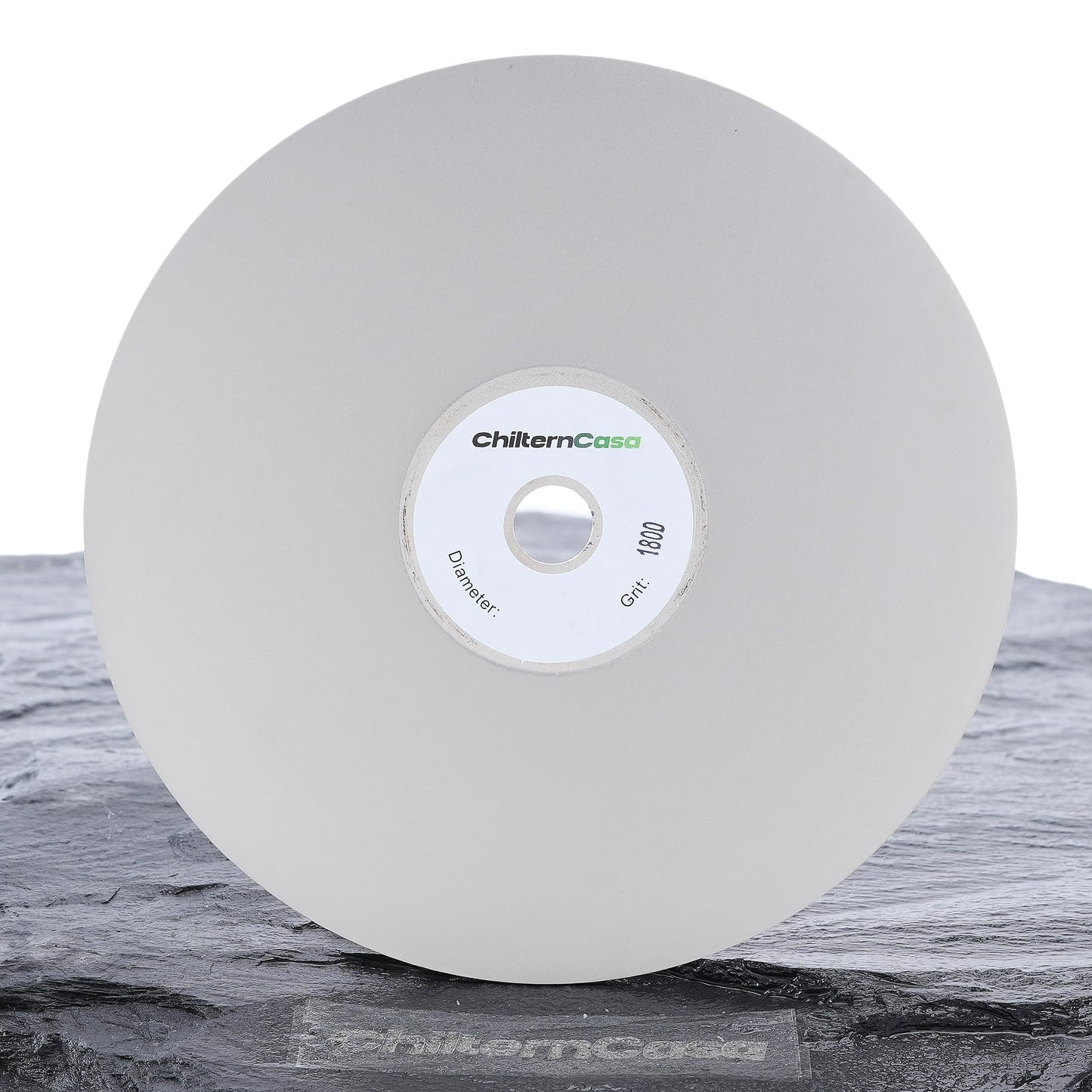 ChilternCasa 6 Inch Diamond Grinding Disc, Flat Lap Disc Abrasive Wheel 1/2 Inch Arbor Hole Fine Grit 1800 for Polishing Lapping Granite Marble Gemstone, Rock, Glass,Tile,Tungsten