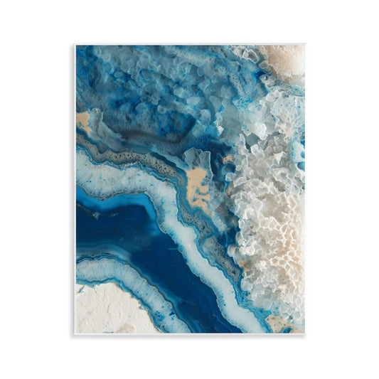 Stupell Industries 'Ocean's Minerals Flow', Wall Plaque Art, 11 x 14 Inches, Easy to Hang and Sturdy, Made in USA, by Svetlana Aleynikova