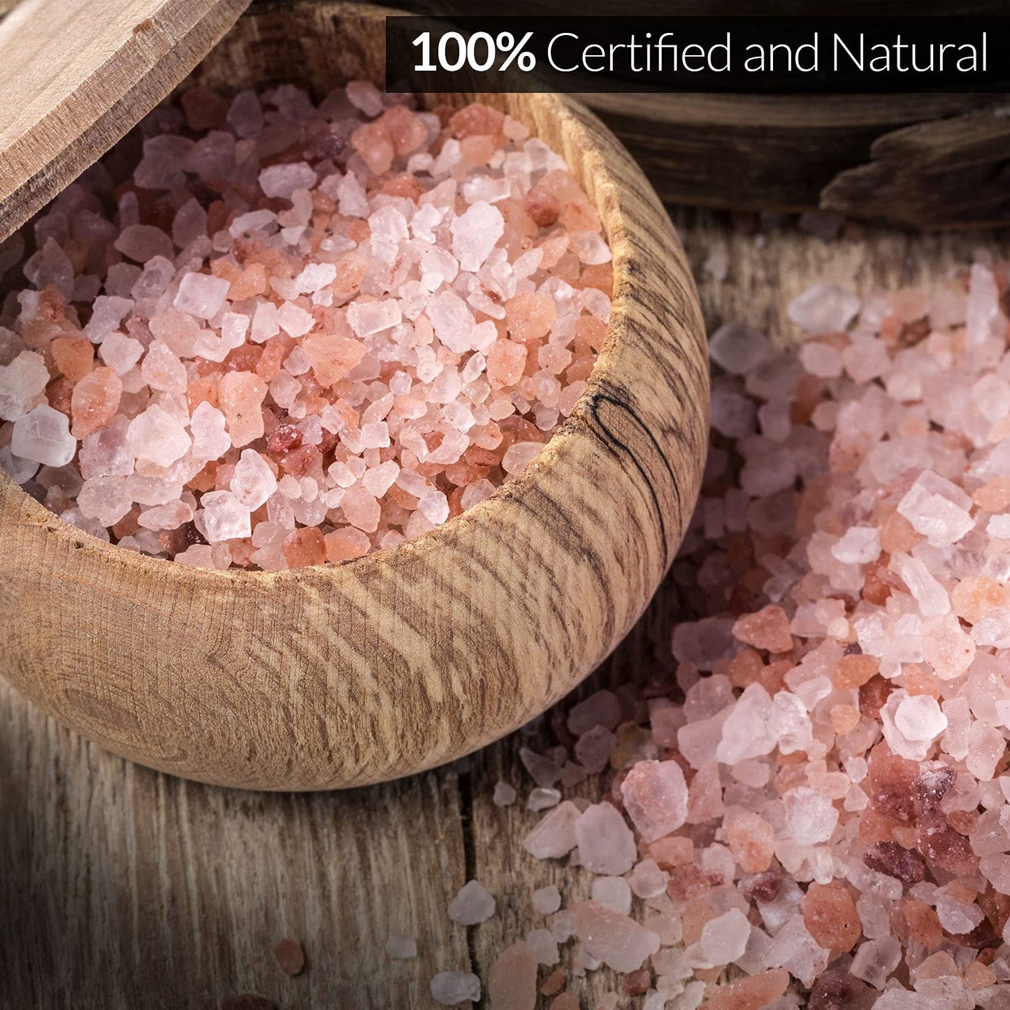 Himalayan Chef Himalayan Pink Salt, Coarse Grain, Refill Grinders - 2 Pound (Pack of 6)