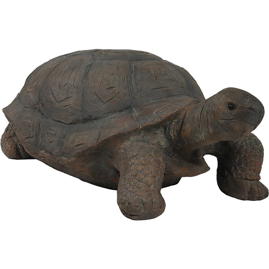 Sunnydaze Todd the Garden Turtle Statue - Turtle Garden Decor for Yard, Lawn, Patio Décor – 30" x 15" Durable Poly-Concrete - Gift Idea