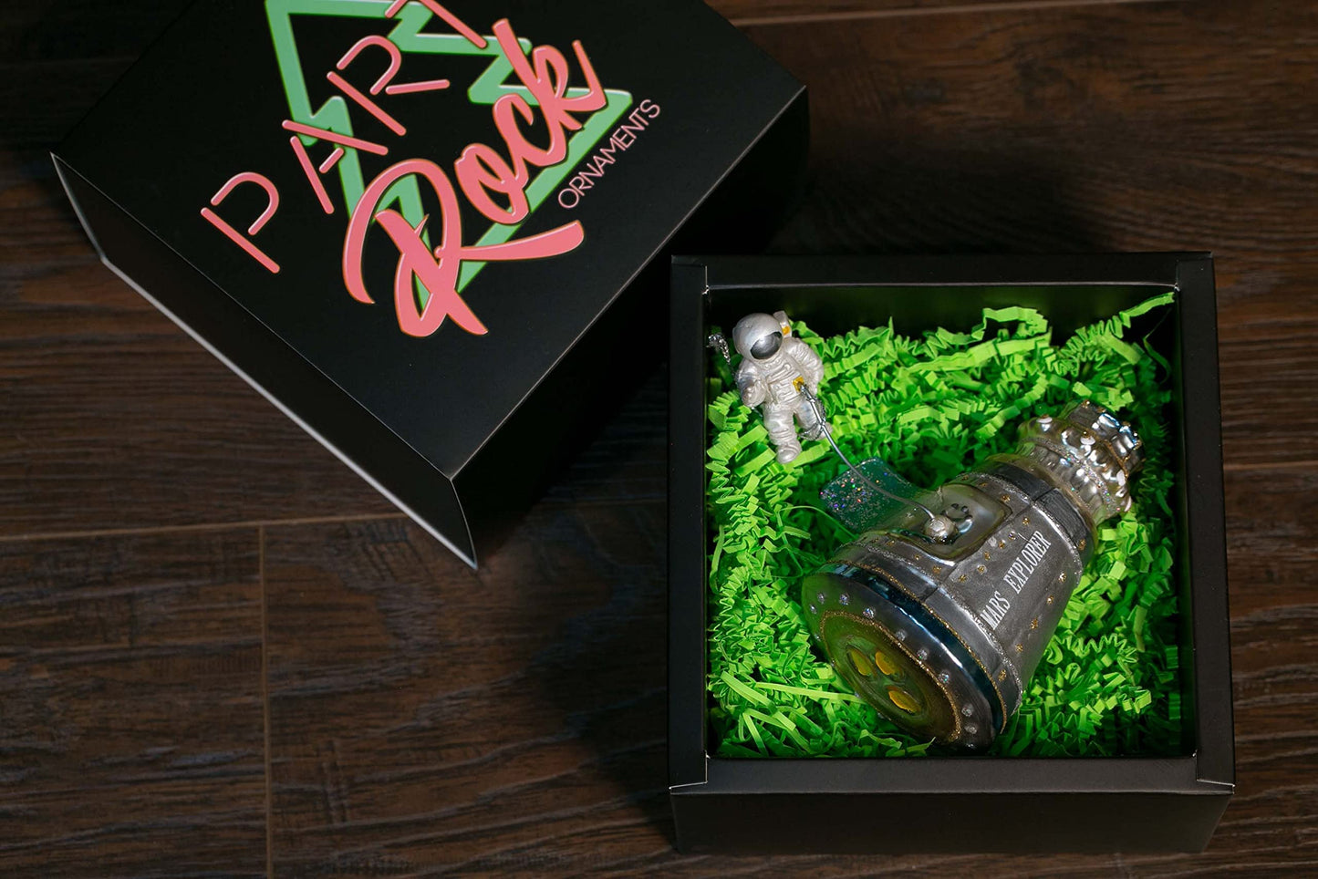 Party Rock Ornaments - Space Bundle - Glass Blown Ornaments for Christmas Tree