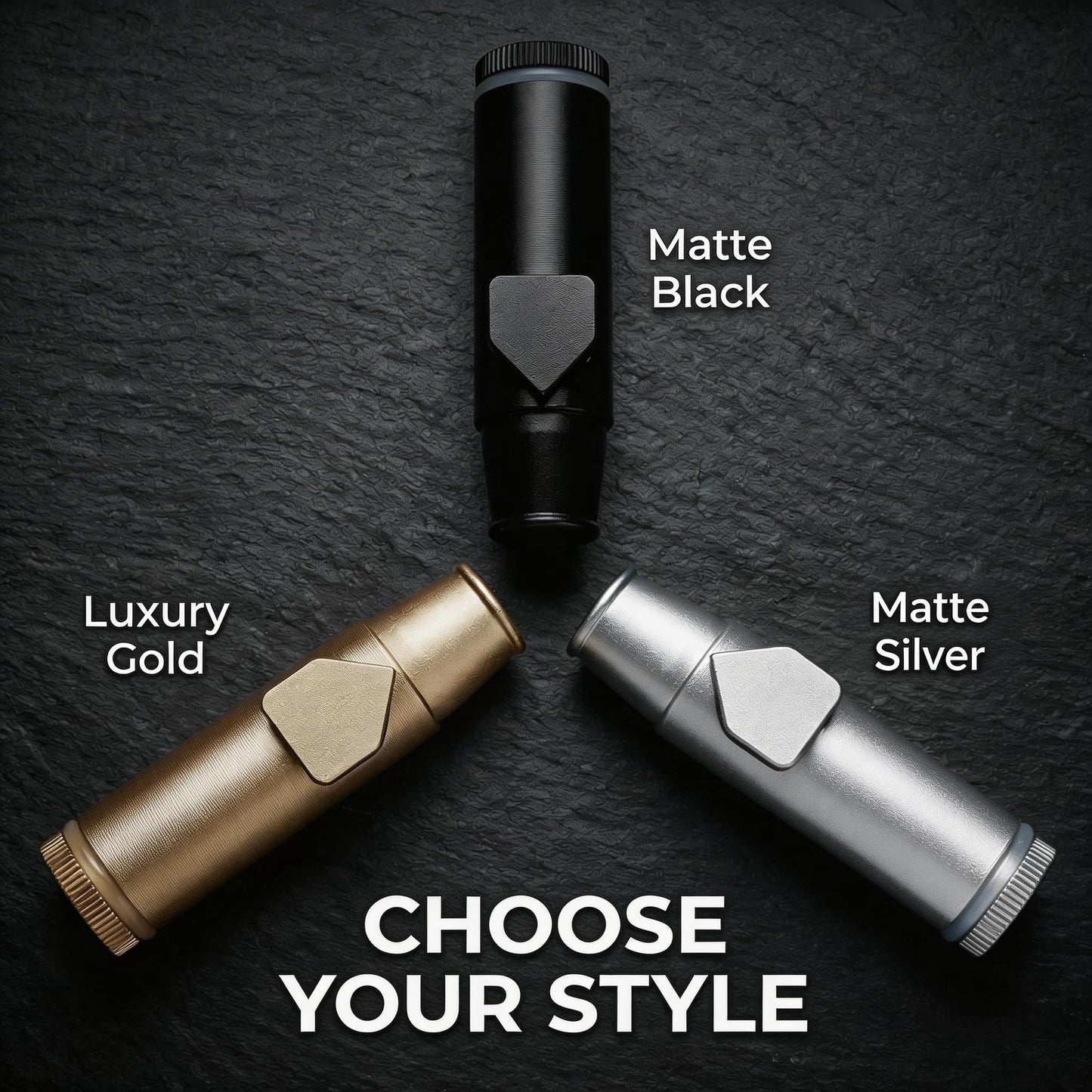 OakMsOik OMO 2nd generation leak proof bottle SnufBullet Spice and Sweetener Portable Travel For Kitchen Use Only (Anodized Aluminum)