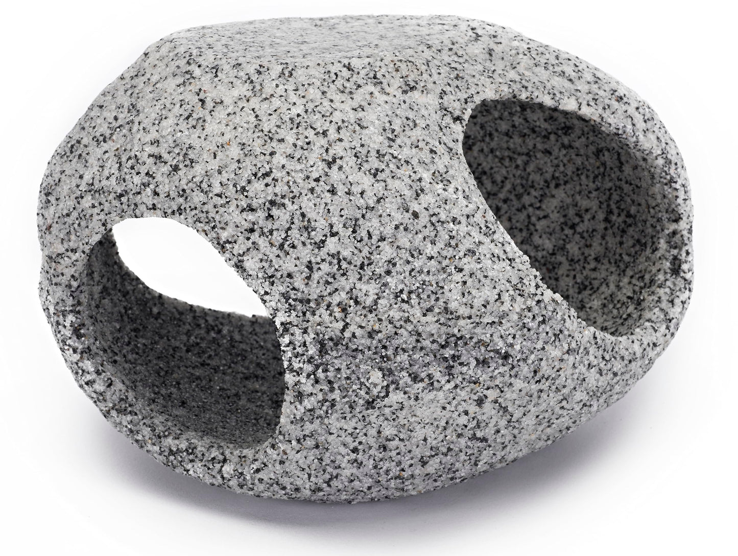 Penn-Plax Deco-Replicas Granite Aquarium Ornament & Hideaway 8 Piece Set – Realistic Stone Appearance – Safe for Freshwater and Saltwater Tanks – Small, Medium, and Large