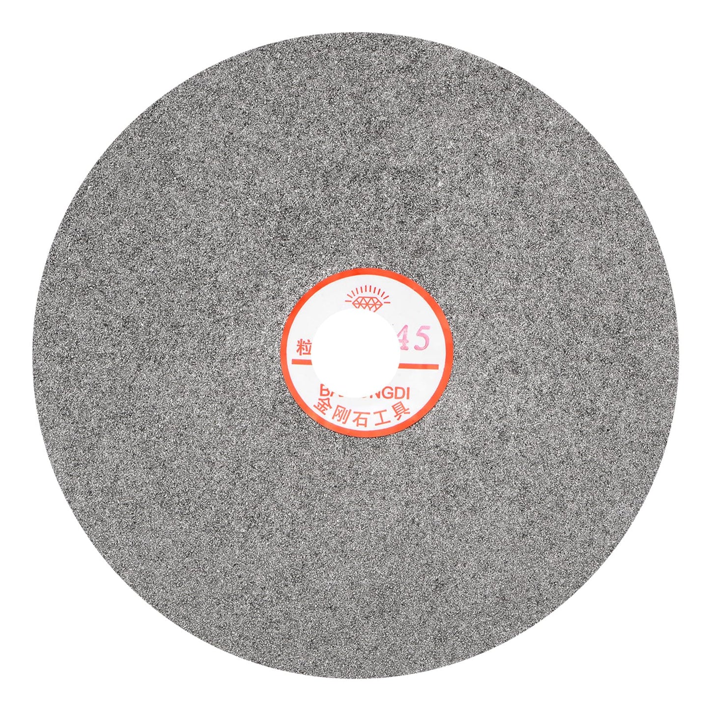 uxcell Diamond Sanding Grinding Disc, 8-Inch (200mm) Grit 45 1" Arbor Hole, Flat Lap Disk Polishing Discs Abrasive Wheel for Gemstone Tile Porcelain Glass Stone Metal