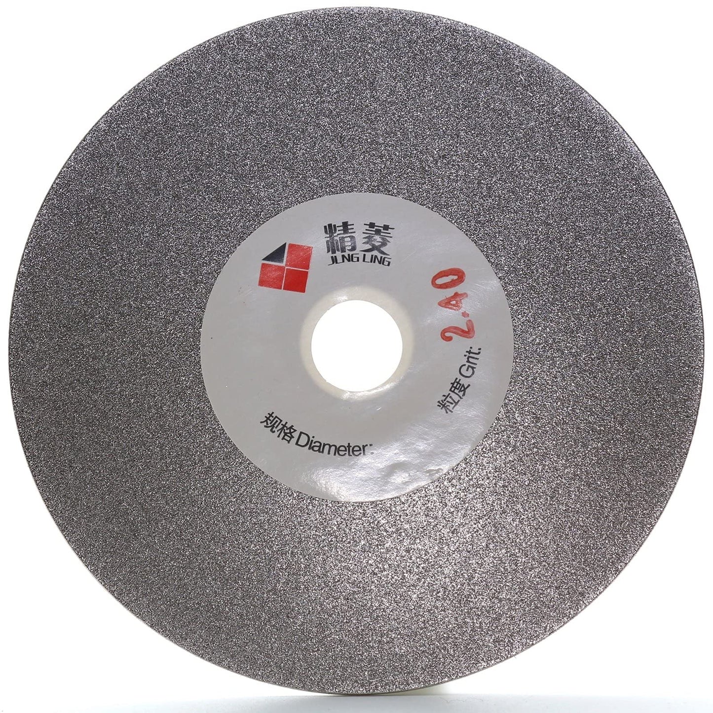 JINGLING 4" inch 100mm Diamond Flat Lap Disc Coated Grinding Disk Grit 240 Medium