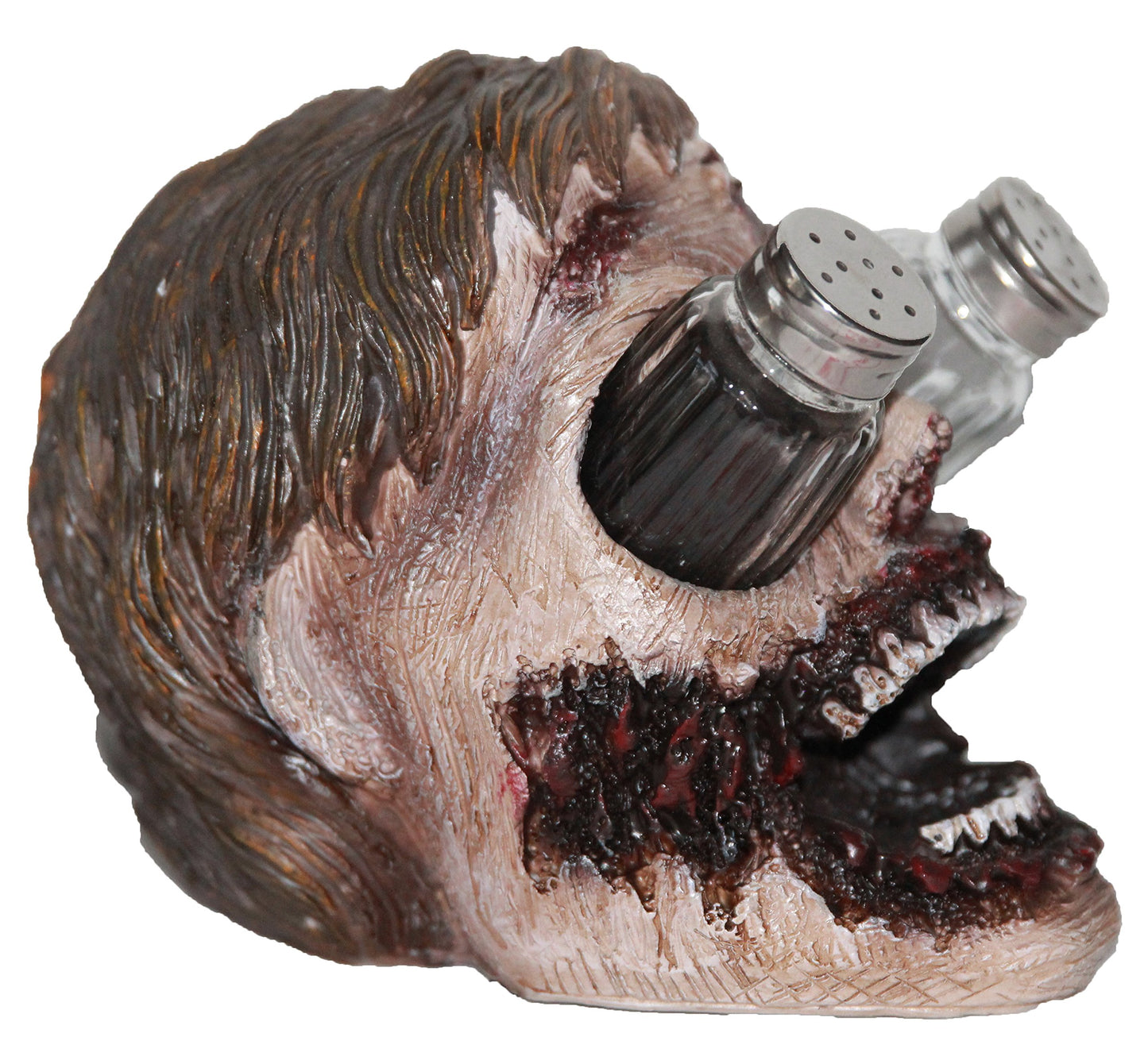 Undead Spice | Decorative Zombie Glass Salt and Pepper Shaker | Kitchen and Table Decor | Zombie Statues & Sculptures | Table Dcor Gifts For your Kitchen
