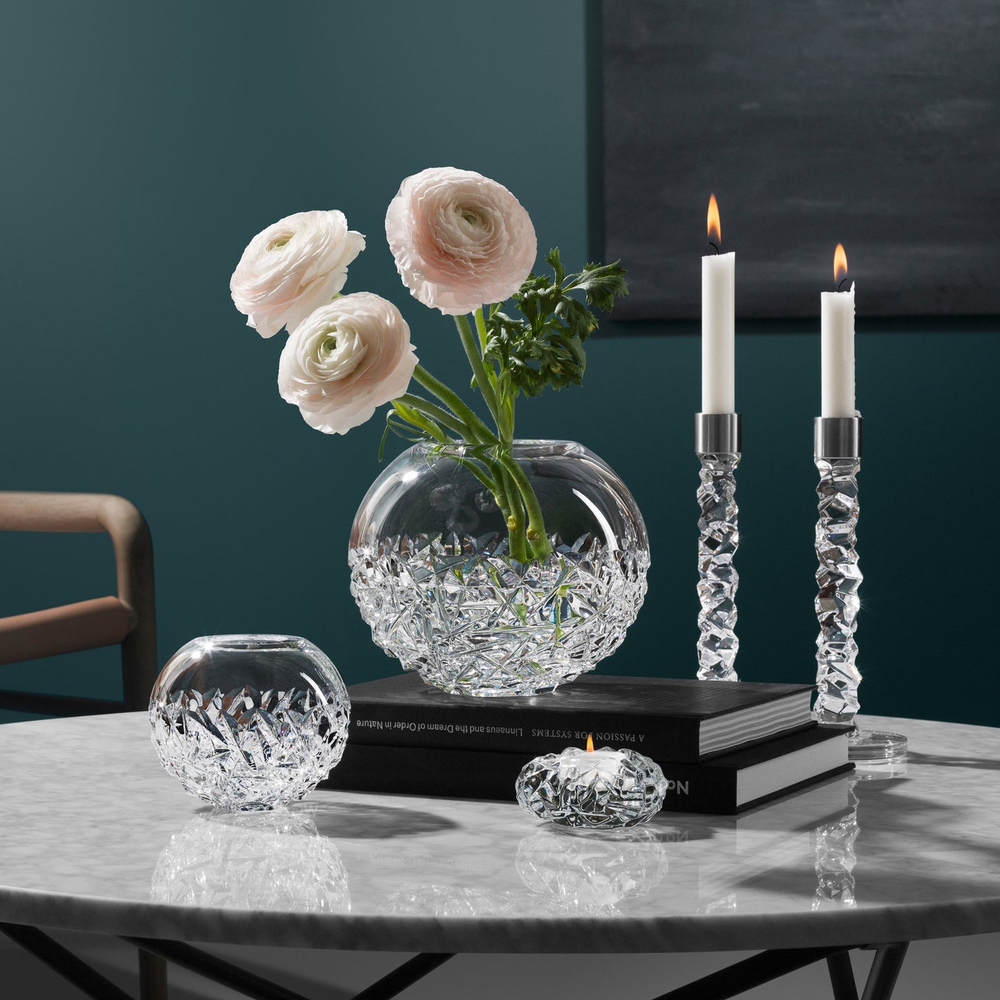 Orrefors Carat Globe Vase