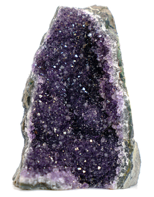 EMPORION Large Natural Amethyst (5 lb to 6.5 lb) Crystal Clusters Stone from Uruguay Raw Geode Quartz - Deep Purple Color